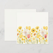 Daisy Daze Kaart (Voorkant / Achterkant)