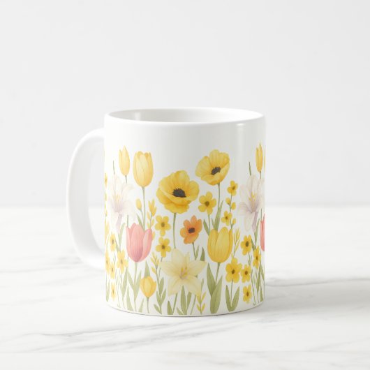 Daisy Daze Koffiemok (Voorkant links)