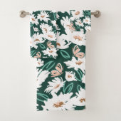 Daisy Daze Pattern Bad Handdoek (Insitu)