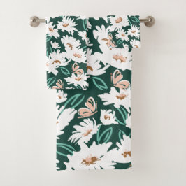 Daisy Daze Pattern Bad Handdoek