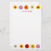 Daisy Daze Stationery Briefpapier (Voorkant / Achterkant)