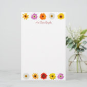 Daisy Daze Stationery Briefpapier (Staand voorkant)