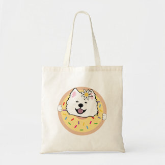 Daisy de Samojeed Tote Bag
