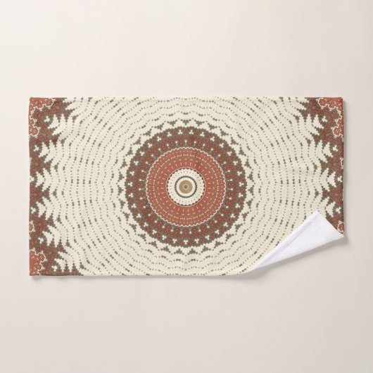 Daisy Delicate Mandala Bad Handdoek (Handdoek)
