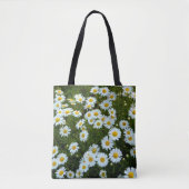 Daisy Delight Gedrukte Canvas tas (Voorkant)