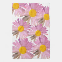 Daisy Delight Keuken Handdoek Stropdas-Dye Geïnspi