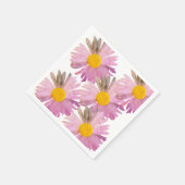 Daisy Delight Napkins – Stropdas-Dye Geïnspireerd, Servet (Hoek)