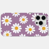 Daisy Delight op Paarse Case-Mate iPhone Case (Achterkant (horizontaal))