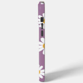 Daisy Delight op Paarse Case-Mate iPhone Case (Achterkant / Links)