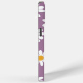 Daisy Delight op Paarse Case-Mate iPhone Case (Achterkant / Rechts)