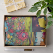 Daisy Delight Pop Art Blossoms decoupage papier (Geschenk)