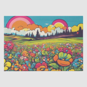 Daisy Delight Pop Art Blossoms decoupage papier