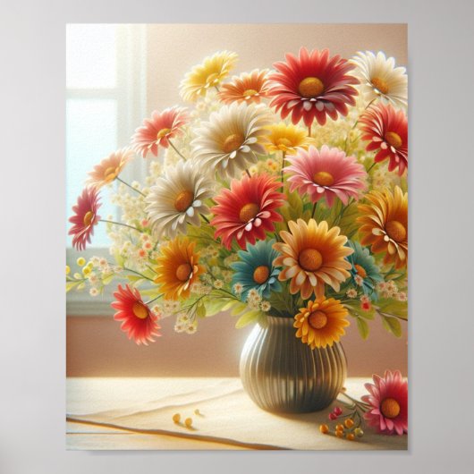 Daisy Delight-poster Poster (Voorkant)