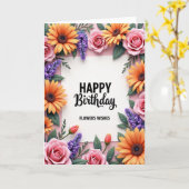 Daisy Delight Verjaardagskaart Kaart (Gele Bloem)