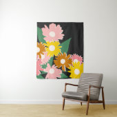 Daisy Delight Wandkleed (In situ)