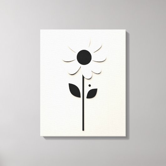 Daisy Design Canvas Afdruk (Voorkant)