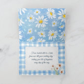 Daisy Design for Vrijgezellenfeest Kaart (Binnen)