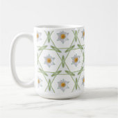 Daisy Design - Geometric Daisy Design Cup Koffiemok (Links)