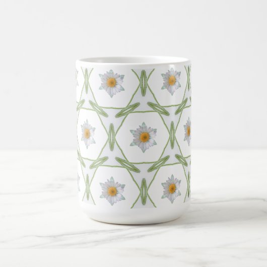Daisy Design - Geometrisch Daisy Design Kopje Koffiemok (Center)