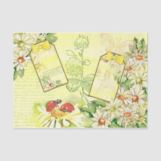 Daisy Design Serie 7 Tissuepapier (Voorkant)