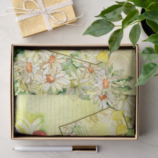 Daisy Design Series 7 Tissuepapier (Geschenk)