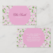 Daisy Design Visitekaartje (Voorkant / Achterkant)