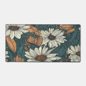 Daisy Desk Mat in herfstkleuren (Voorkant)