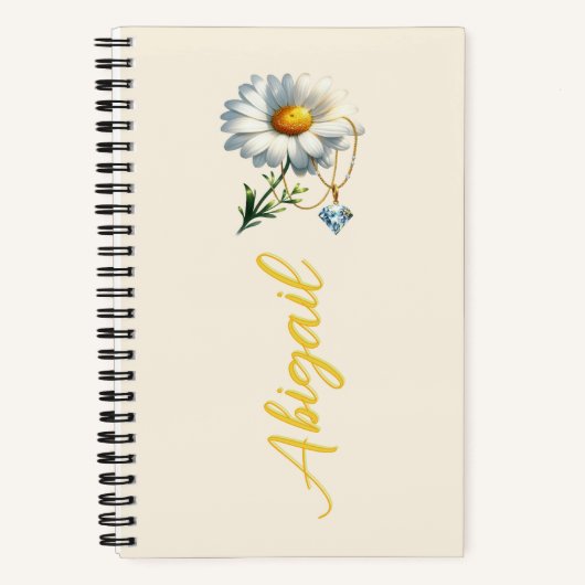 Daisy & Diamond Radiance Notitieboek (Voorkant)