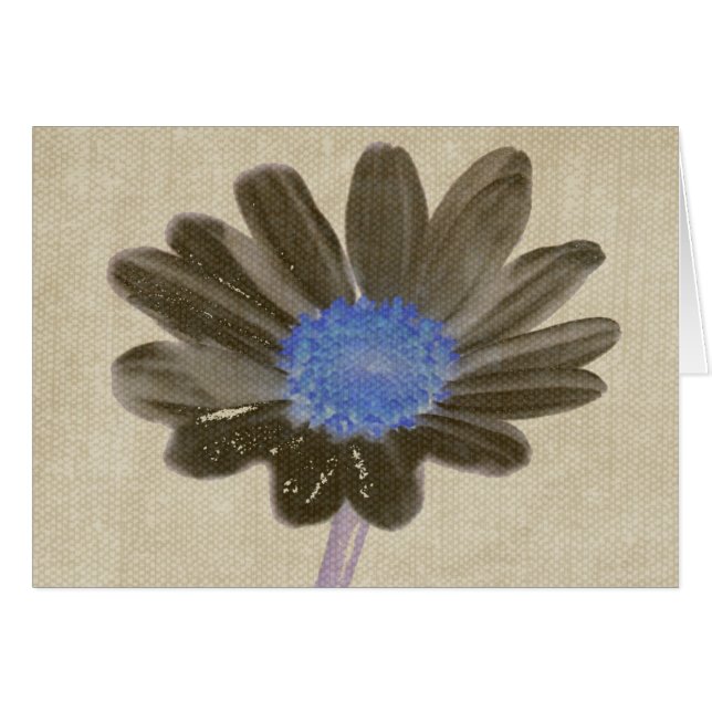 Daisy Digital Art Card (Voorkant Horizontaal)