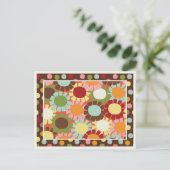 Daisy Dissy - Brown - Briefkaart (Staand voorkant)