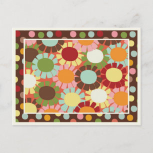 Daisy Dissy - Brown - Briefkaart