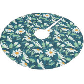 Daisy Ditsy Kamille Romantische Print Kerstboom Rok (Gekanteld)