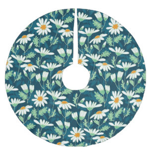 Daisy Ditsy Kamille Romantische Print Kerstboom Rok