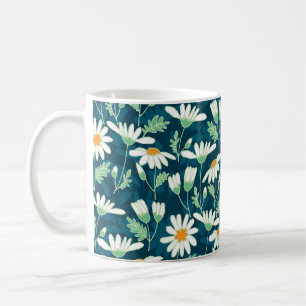 Daisy Ditsy Kamille Romantische Print Koffiemok