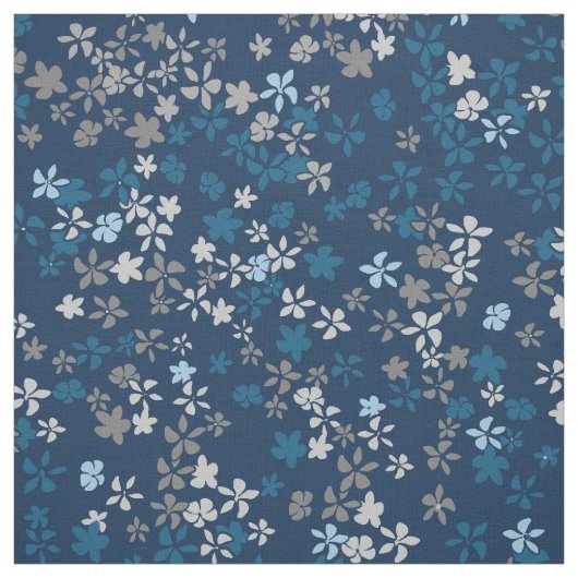 Daisy Dot Vintage Psychedelic Floral Stof (Swatch)