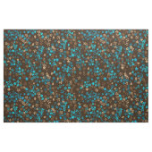 Daisy Dot Vintage Psychedelic Floral Stof (Fat Quarter)