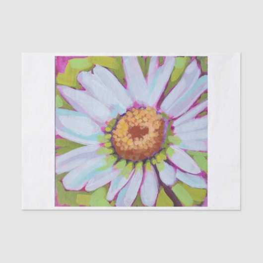 Daisy Drama Tissuepapier (Voorkant)