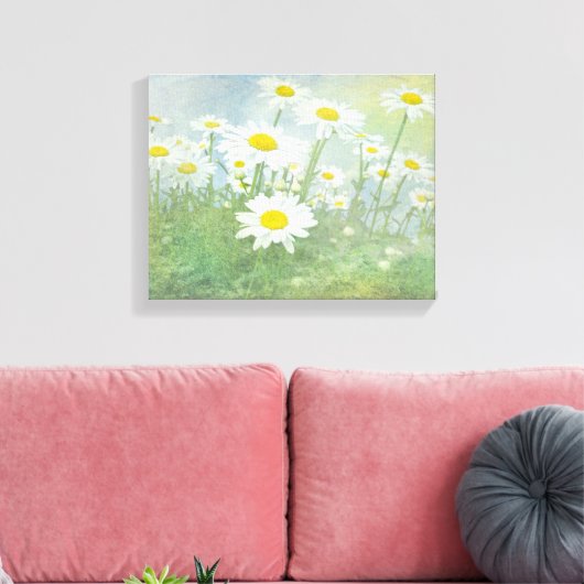 Daisy Dream Canvas Afdruk (Insitu (Woonkamer))