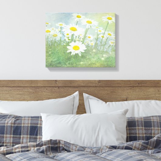 Daisy Dream Canvas Afdruk (Insitu (Slaapkamer))