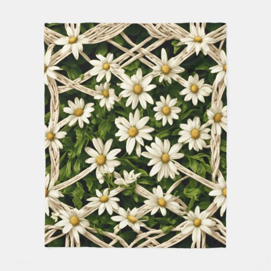 Daisy Dream Fleece Bliss Deken (Voorkant)