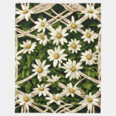 Daisy Dream Fleece Deken - Groot (Voorkant)