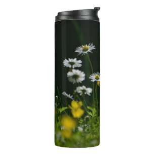 Daisy Dream: Prachtige Bloemen Natuur Thermosbeker