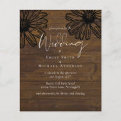 Daisy Dreams Elegant Script Budget Weduwen (Voorkant)