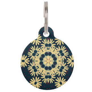 Daisy Dreams Mandala Huisdier Huisdierpenning