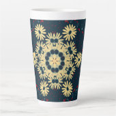 Daisy Dreams Mandala Latte Mok (Voorkant)
