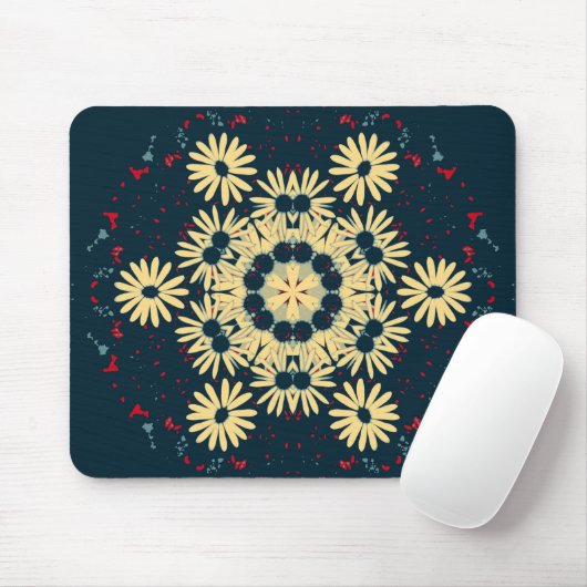 Daisy Dreams Mandala Muismat (Met muis)