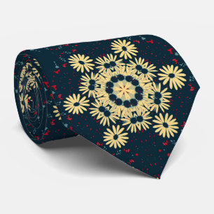 Daisy Dreams Mandala Stropdas
