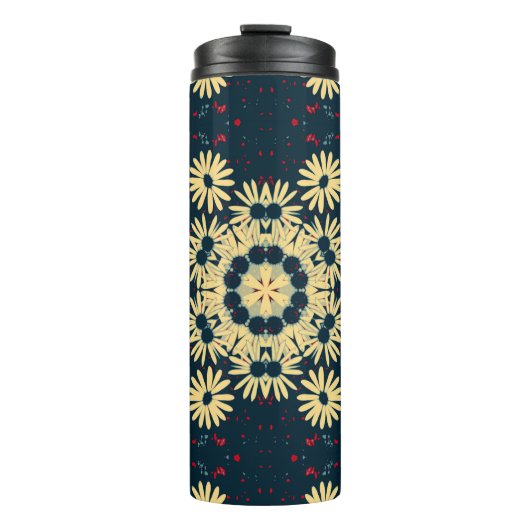 Daisy Dreams Mandala Thermosbeker (Voorkant)