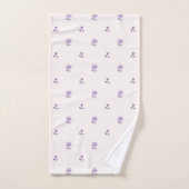 Daisy Dreams Pastel Paarse Bad Handdoek (Handdoek)