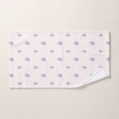 Daisy Dreams Pastel Paarse Bad Handdoek (Handdoek)